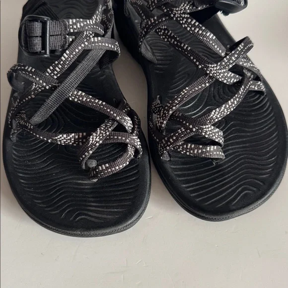 Chaco Womens Z Volv X2 Dash Black Strappy Outdoor Hiking Sandals sizs 9 - Picture 3 of 9